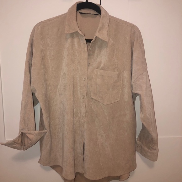 CORDUROY BUTTON UP - Picture 3 of 5
